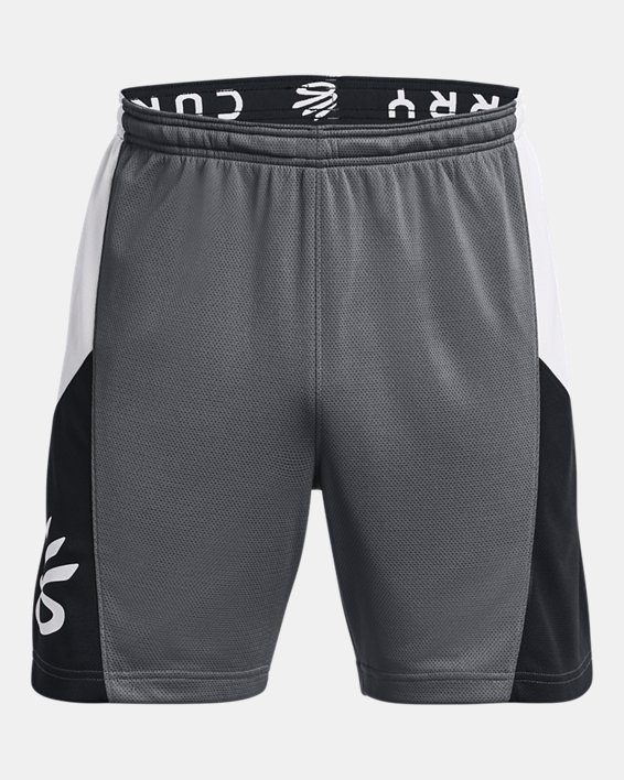 Men's Curry Splash Shorts in Gray image number 2